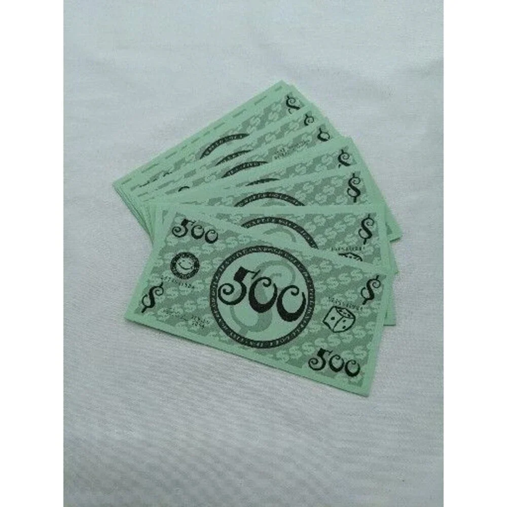 Lot Of (100+) Golf Monopoly Board Game Play Money 1s 5s 10s 20s 50s 100s 500s